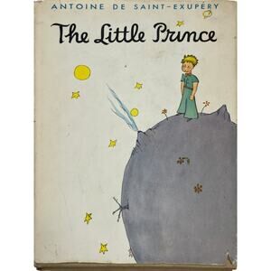 The Little Prince by Antoine De Saint-Exupery, W. 9.68 Vintage Book